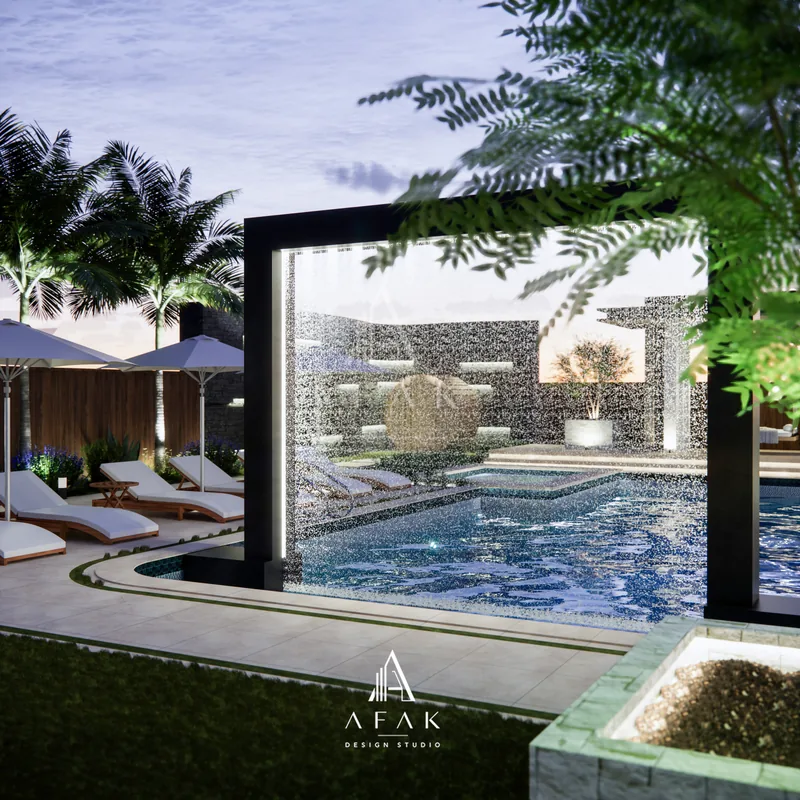 Backyard Pool and Landscape — view 5