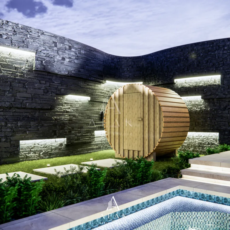 Backyard Pool and Landscape — view 6
