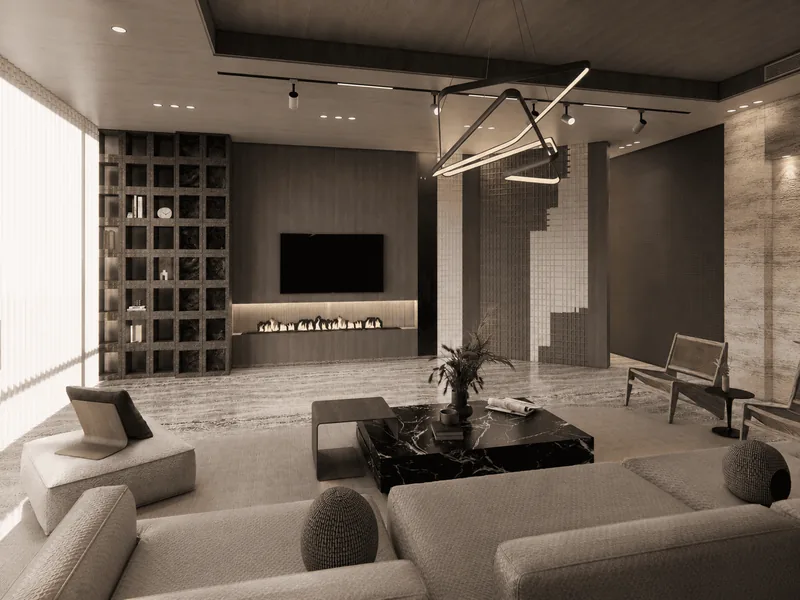 A residential Living area in Saudi Arabia — view 4