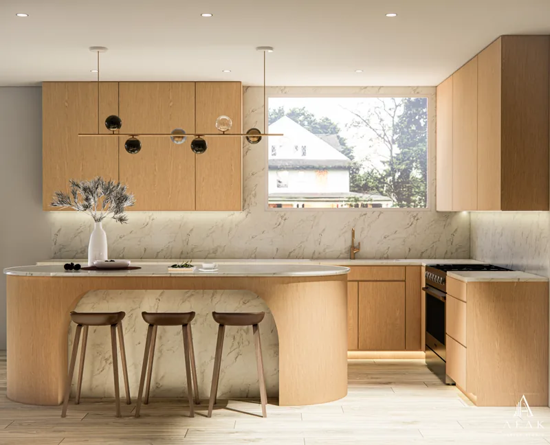 Oak Kitchen Design — view 2