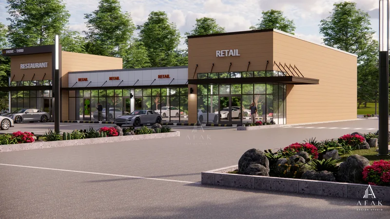 "Rasa Plaza" Commercial Hub in Denton, Texas, U.S — view 2